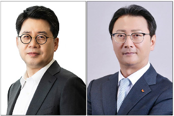 SK이노베이션 박상규 총괄 사장(사진 왼쪽), SK에너지 오종훈 대표(오른쪽)