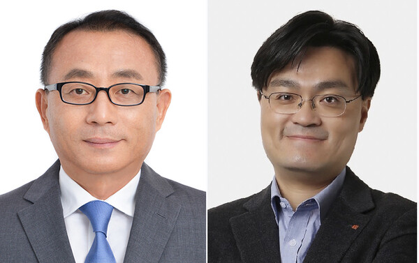 LS그룹 2026년 인사에서 전무로 승진한 E1 김상무 트레이딩본부장(왼쪽)과 이사로 신규 선임된 강기훈 경영지원실장(오른쪽) 
